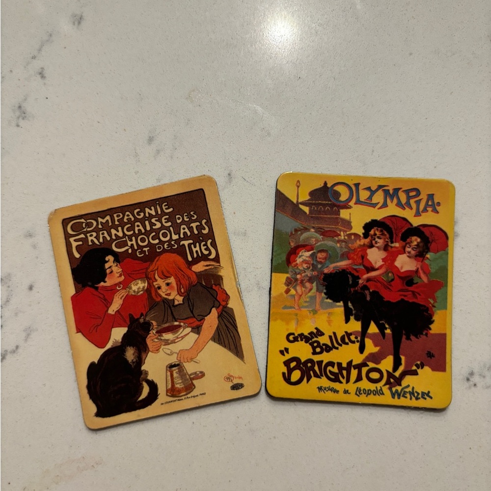 Two French magnets.